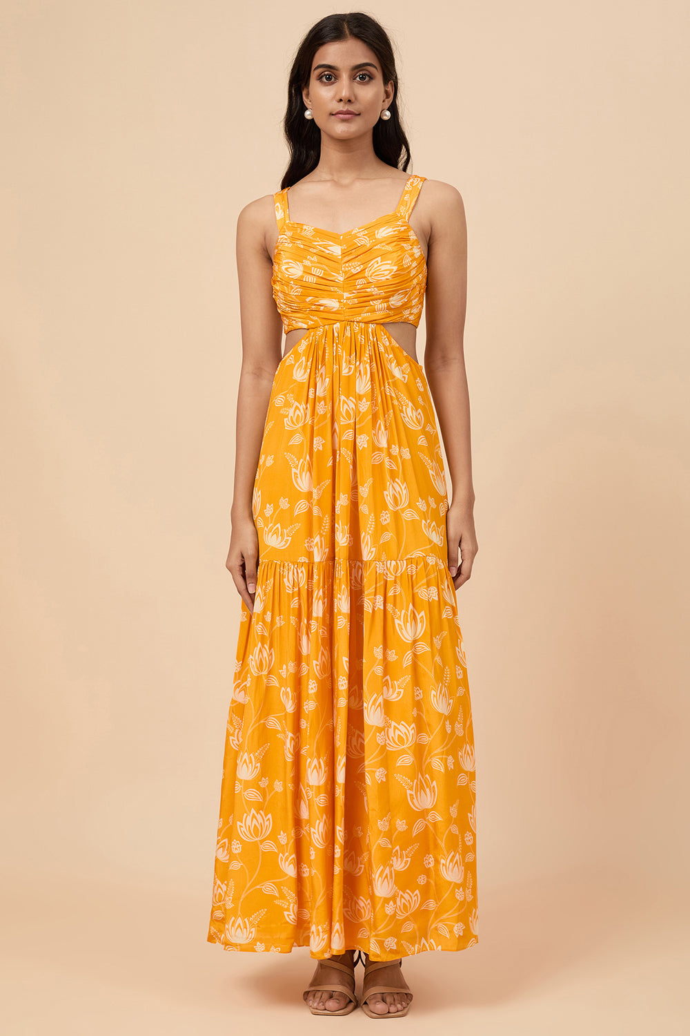 Mustard Yellow Maxi Dress