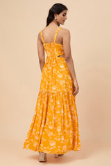 Mustard Yellow Maxi Dress