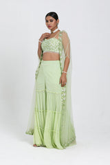 Green Cape Set