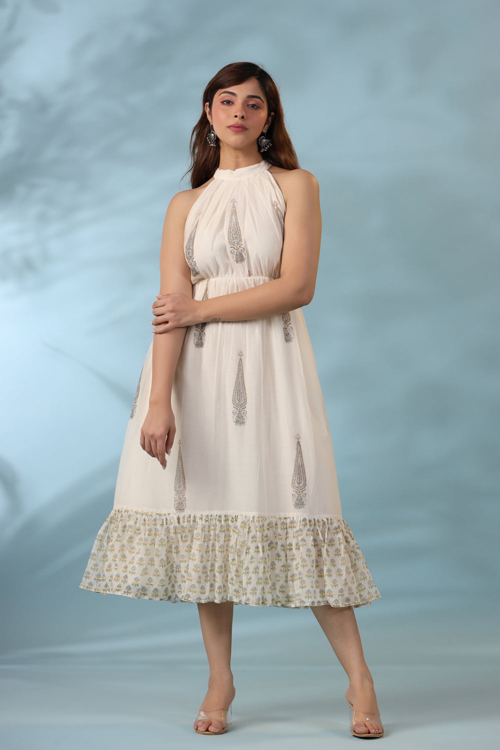 Ivory Haulter Dress