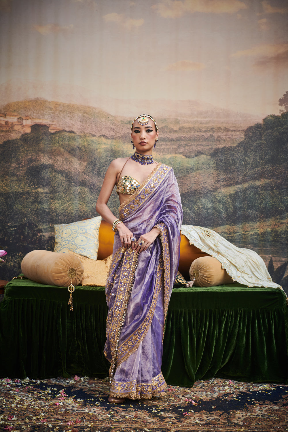 Krishna Leela Saree