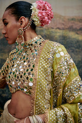 Sheesh Saanjh Lehenga