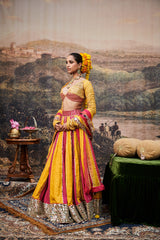 Padma Peet Lehenga