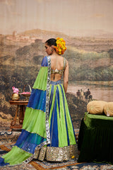 Hari Neel Lehenga