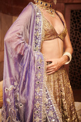 Krishna Kumud Lampi Lehenga