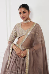 Mocha Muse Lehenga Set