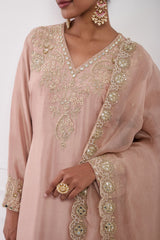 Blush Pink Kurta Set