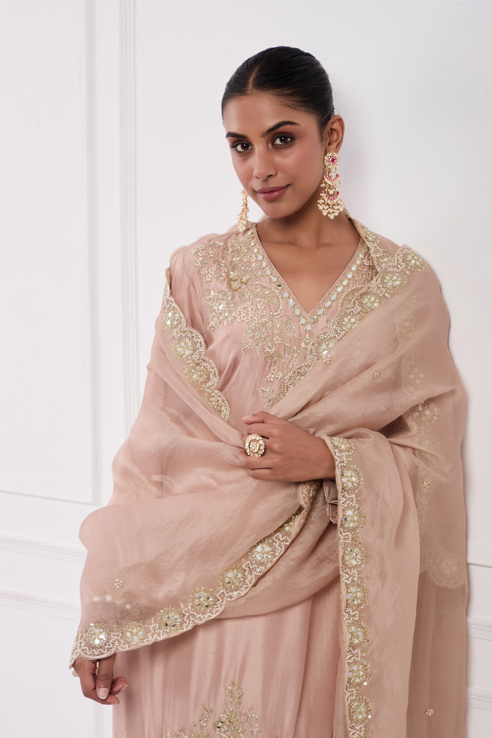 Blush Pink Kurta Set