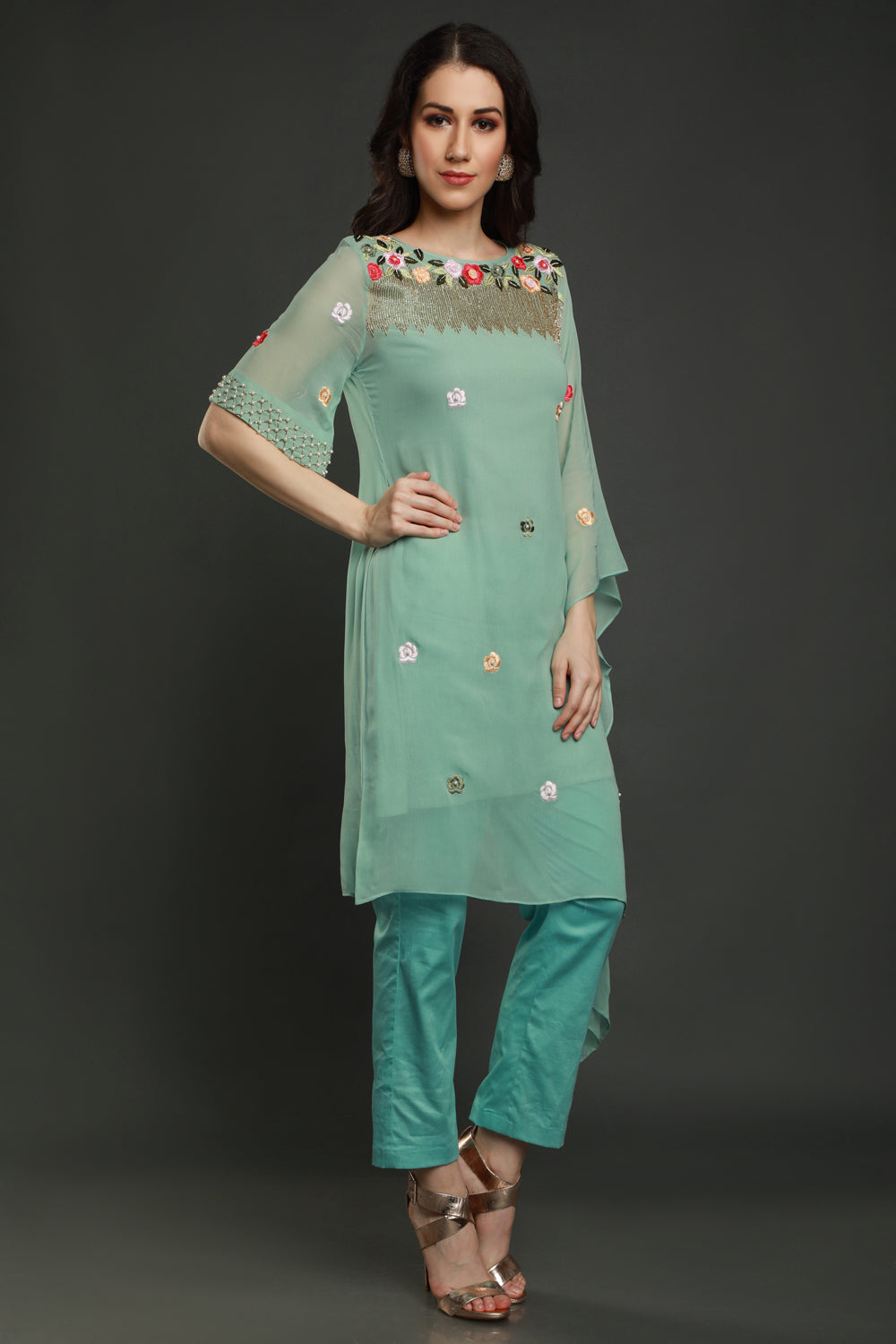 Nysa Kaftan With Pants