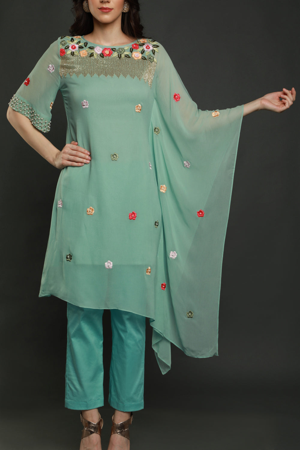 Nysa Kaftan With Pants