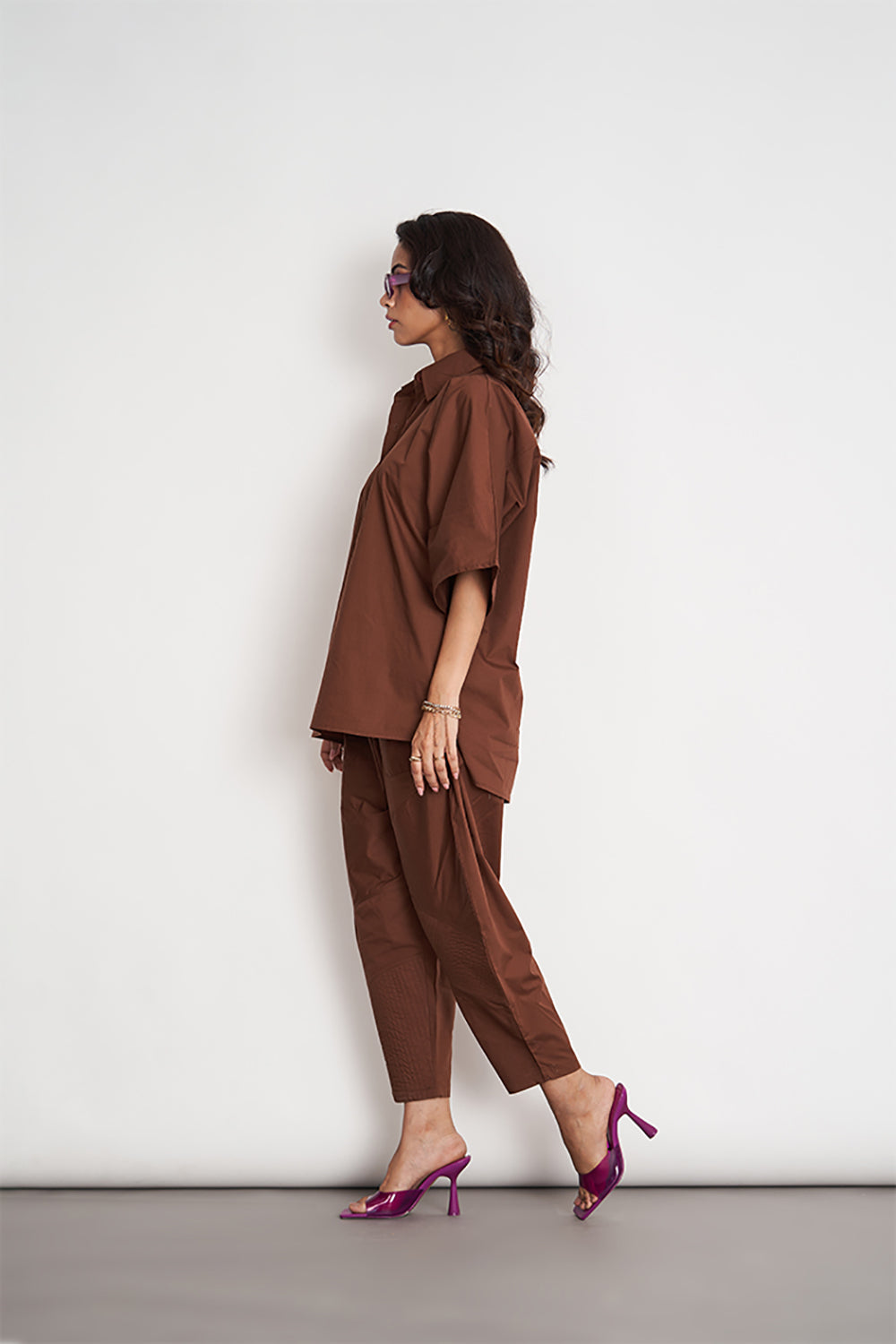 Ikigai Co-Ord Set Downtown Brown