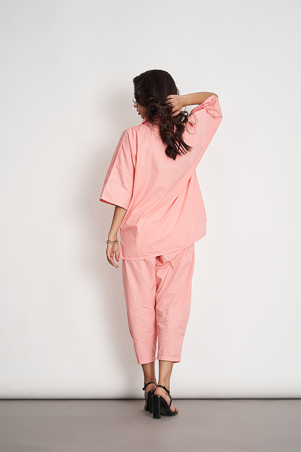 Ikigai Co-Ord Set  Peach Pearl