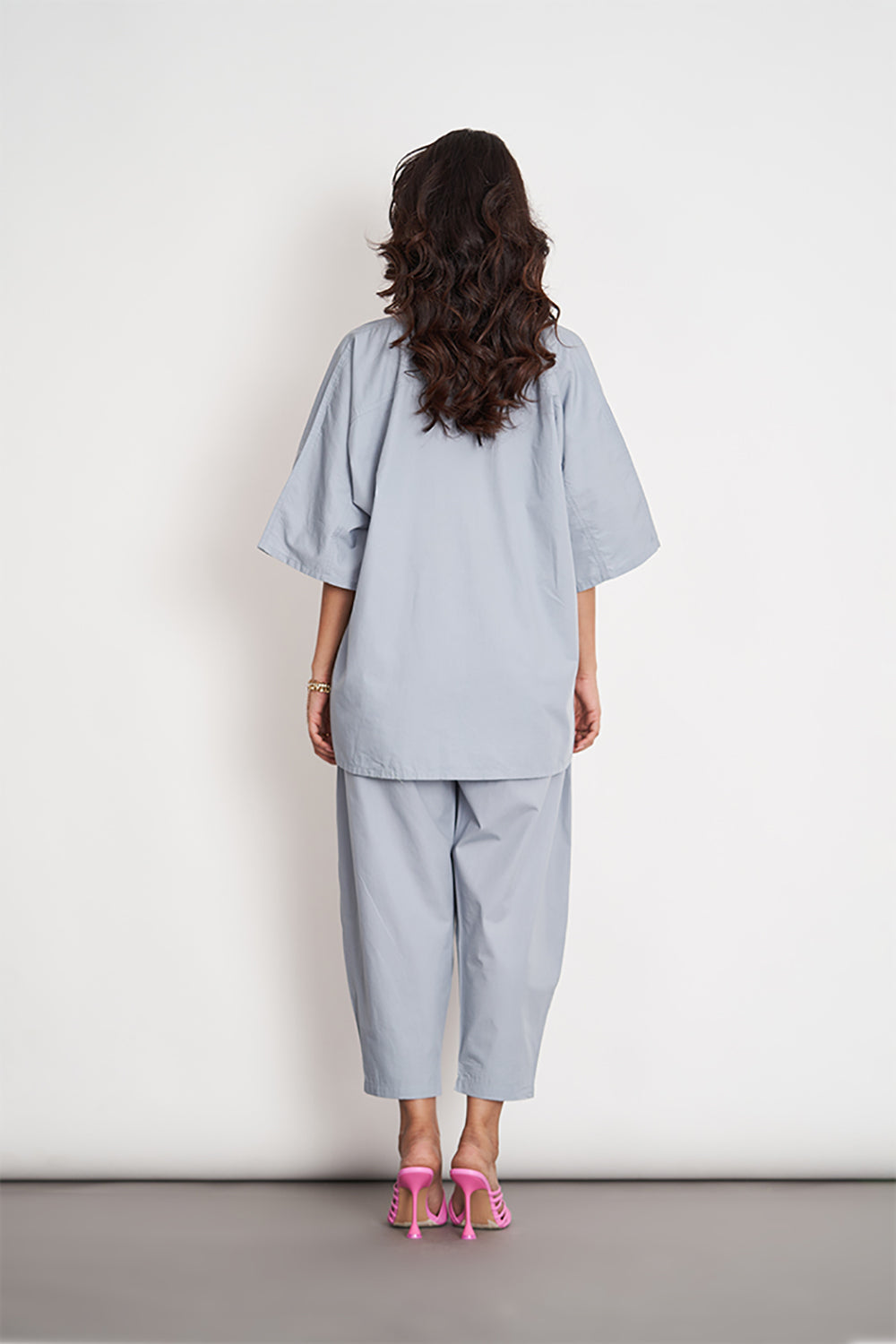 Ikigai Co-Ord Set  Vapor Blue