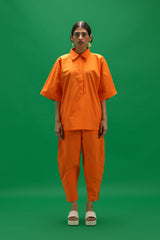 Ikigai Co-Ord Set Persimmon Orange