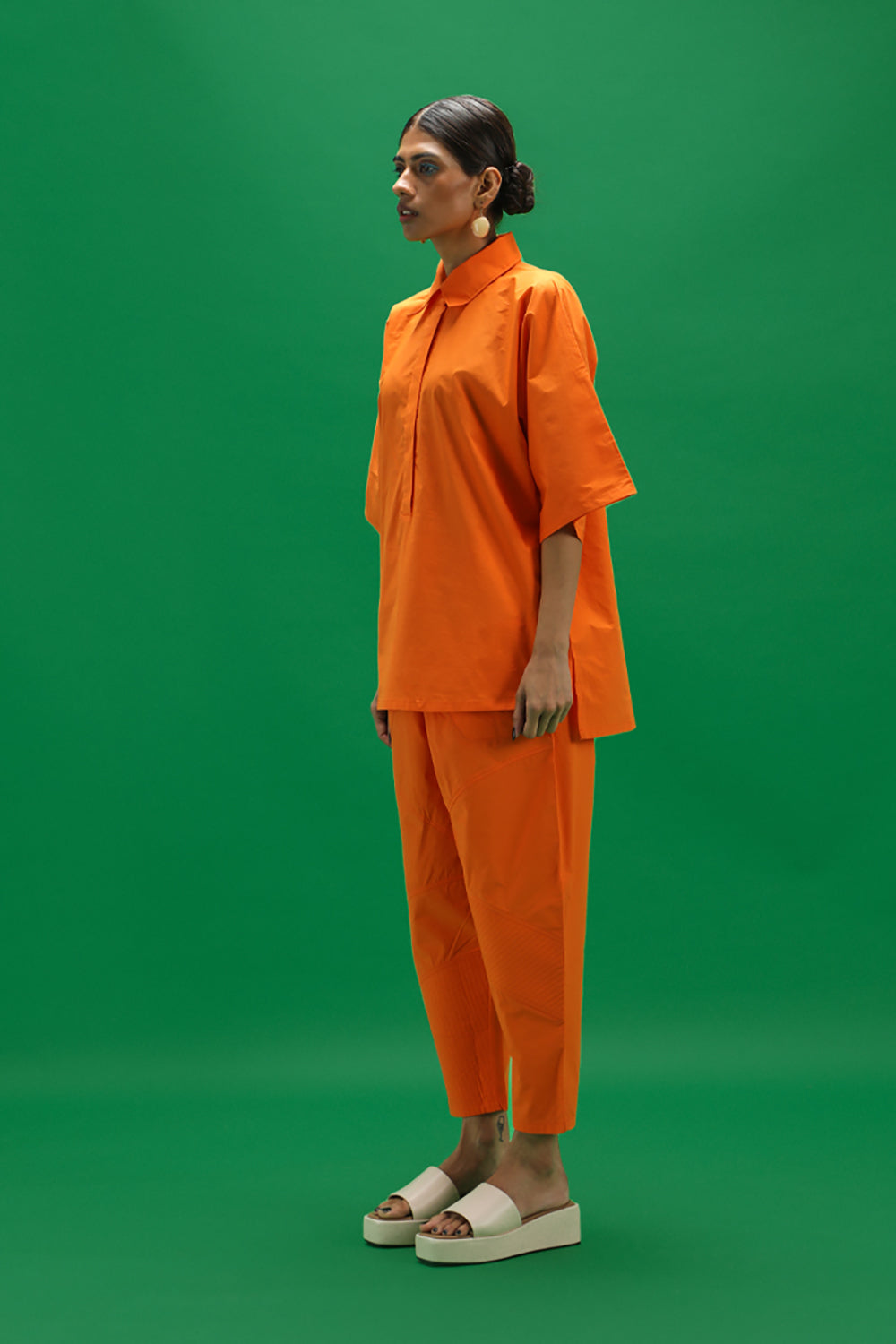 Ikigai Co-Ord Set Persimmon Orange