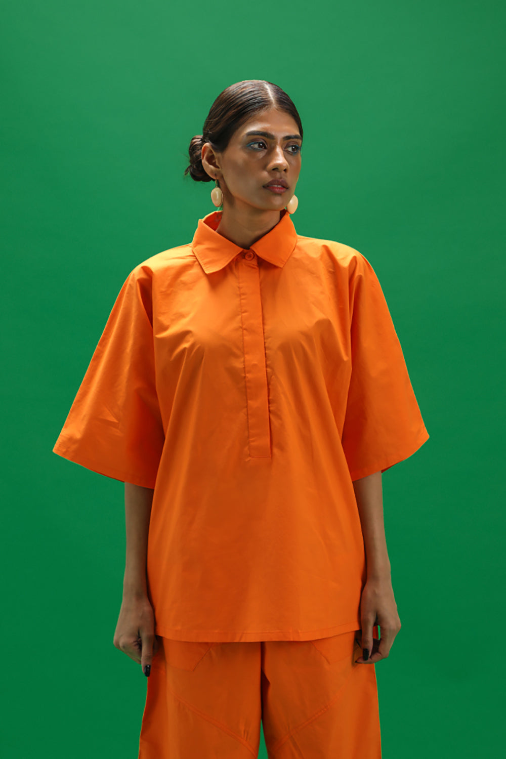 Ikigai Co-Ord Set Persimmon Orange