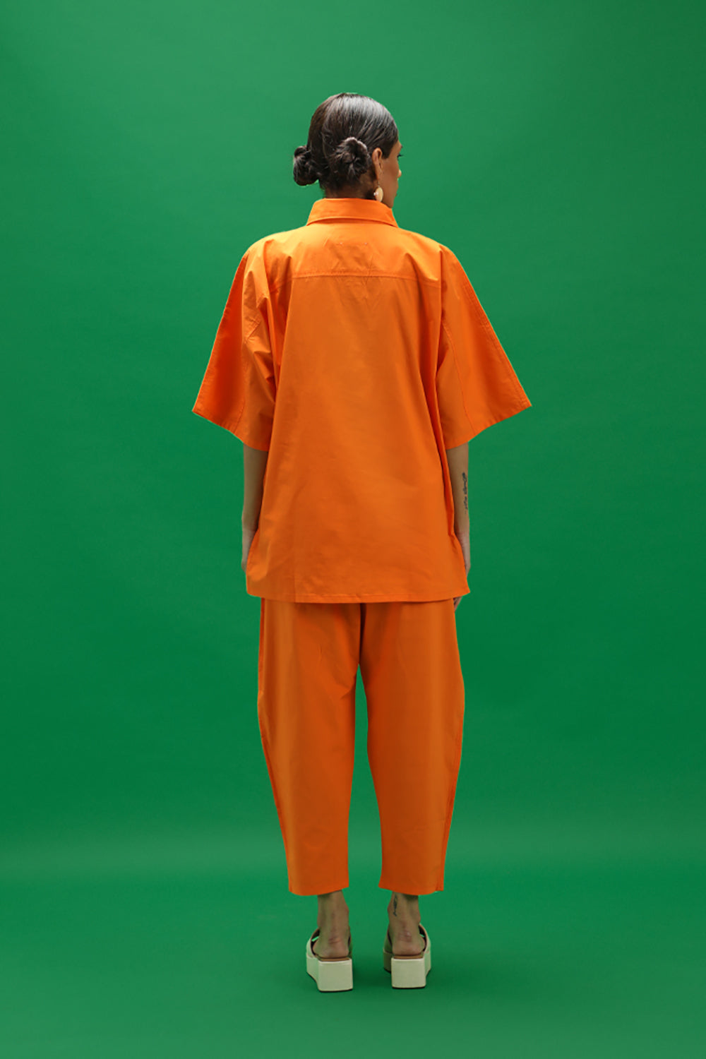 Ikigai Co-Ord Set Persimmon Orange