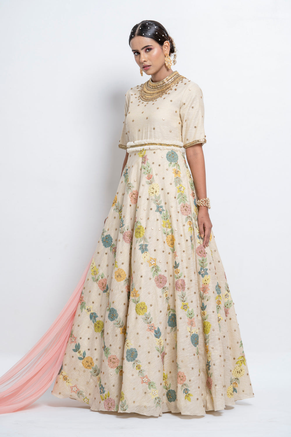 Anarkali Dress With Dupatta