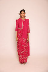 Pink  Concept Saree