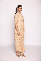 Beige  Concept Saree