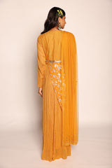 Musturd Yellow Concept Saree