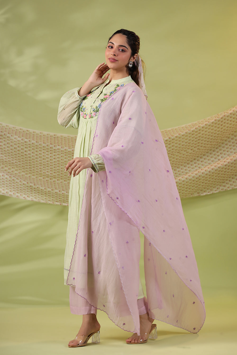 Happy Garden Kurta Set