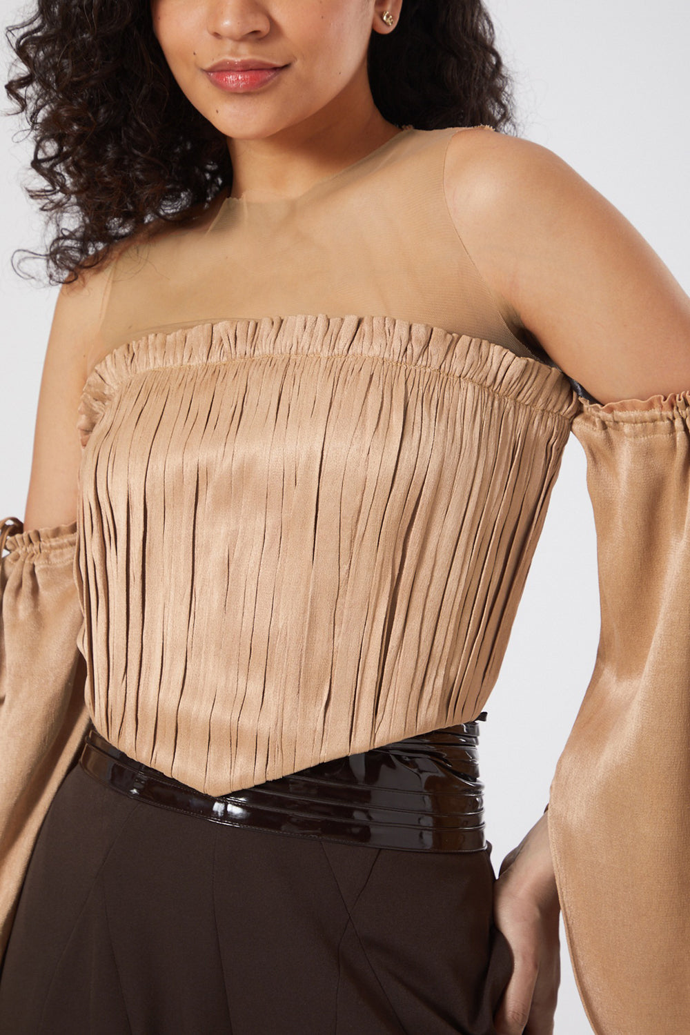 Nude Corset Top