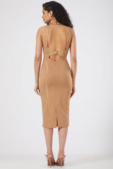 Bodycon Nude Dress