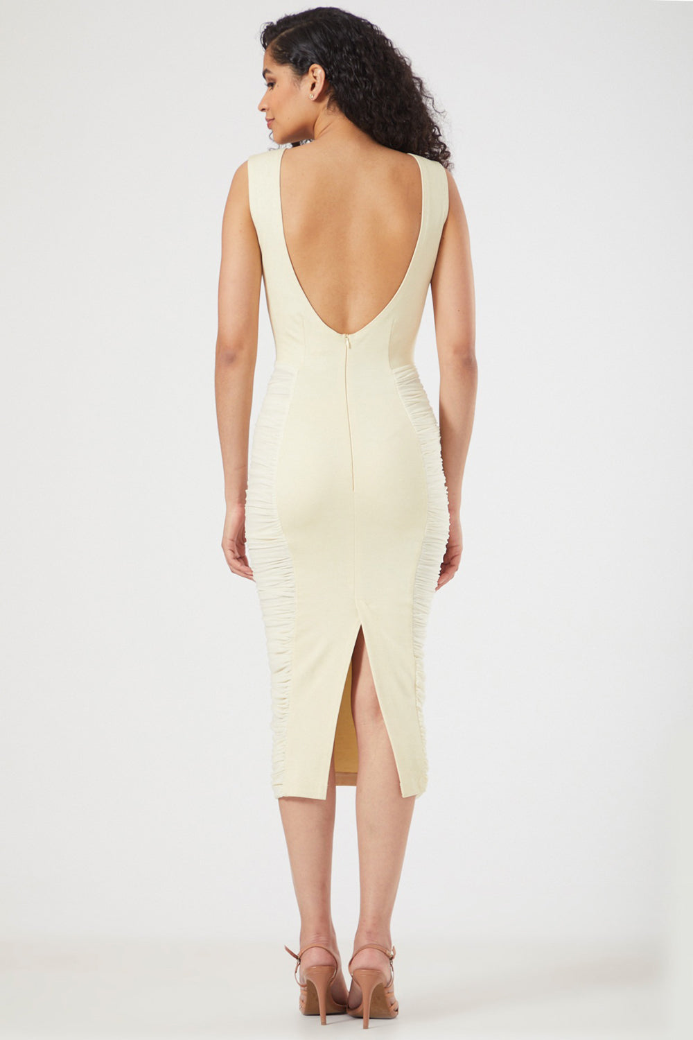 Ivory Bodycon Dress