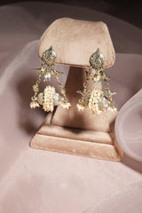 Bird Dholki Earrings