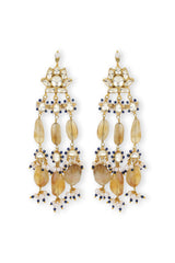 Amber Ahmedabadi Earrings- Blue