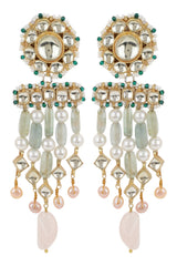 Chauki Polki Earrings