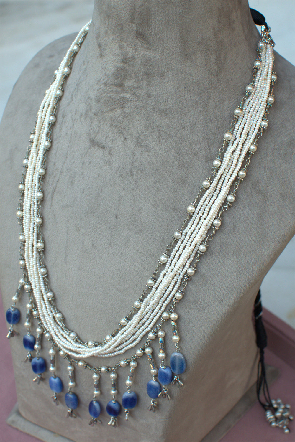 Lapiz Lazuli Cheed Necklace