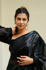 Dark Metal Saree