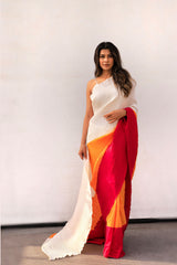 Sunkissed Rose Saree