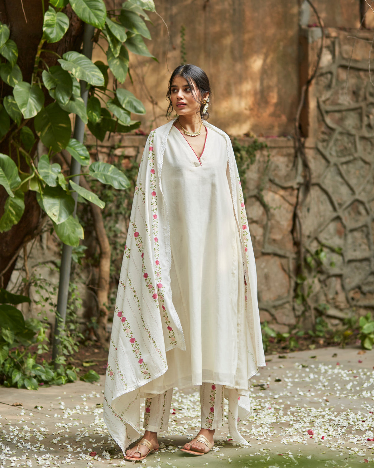 Ivory Kurta Set