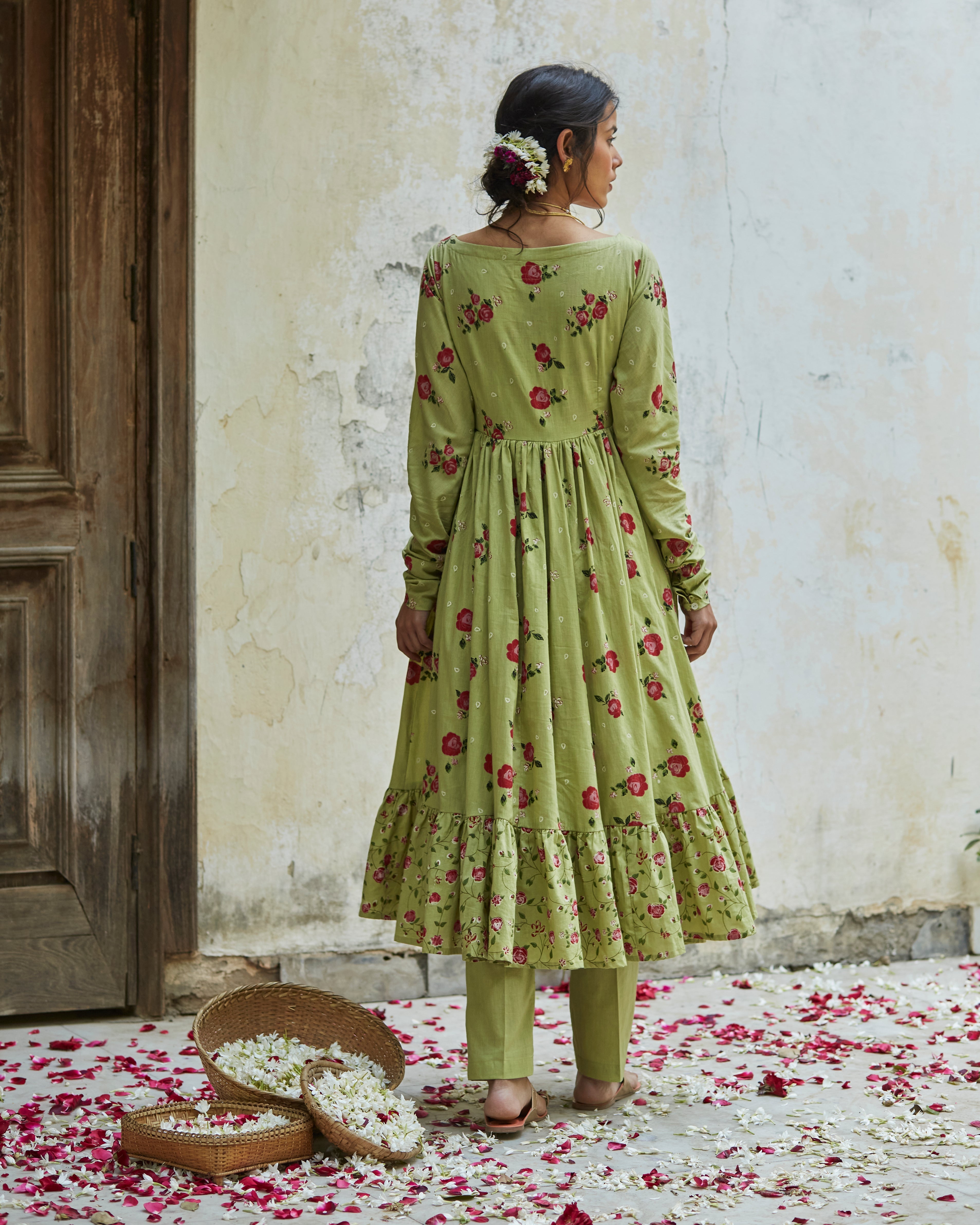 Pista Green  Kurta Set