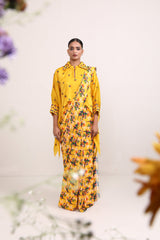 Marigold Saree