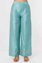 Sky Blue Kurta And Pants Set