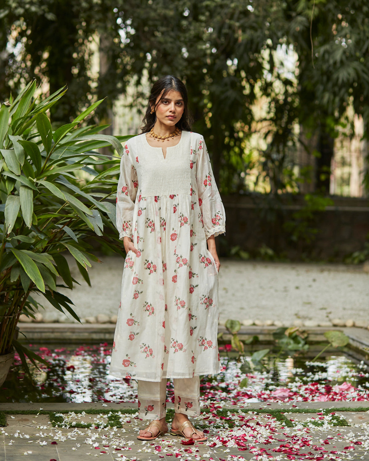 Ivory Kurta Set