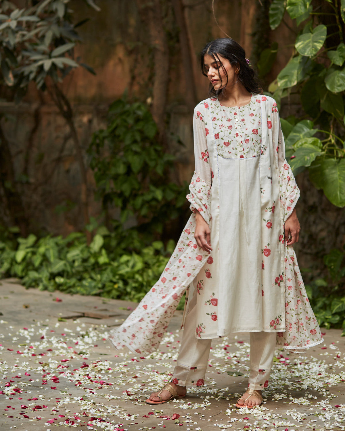 Ivory Kurta Set