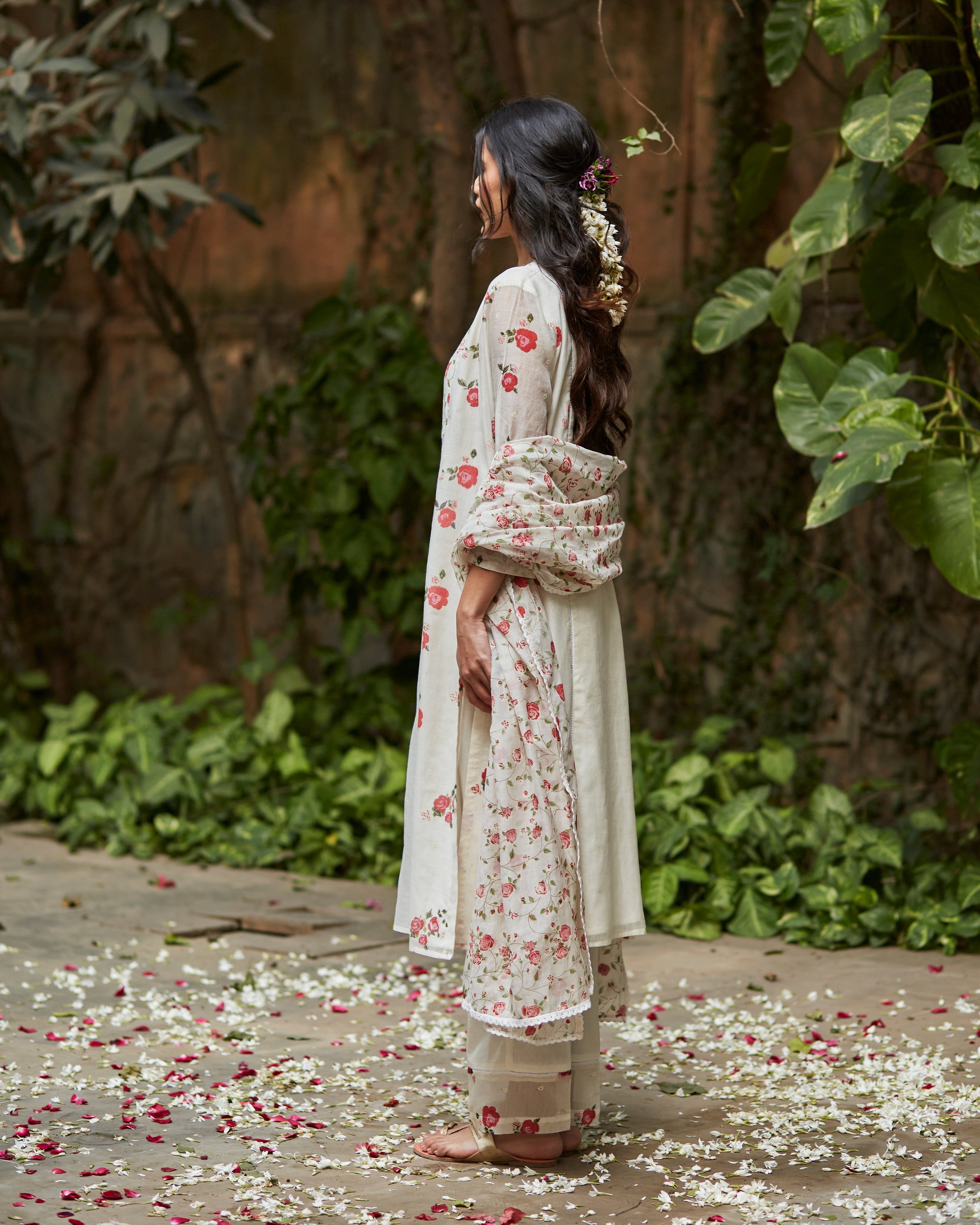 Ivory Kurta Set