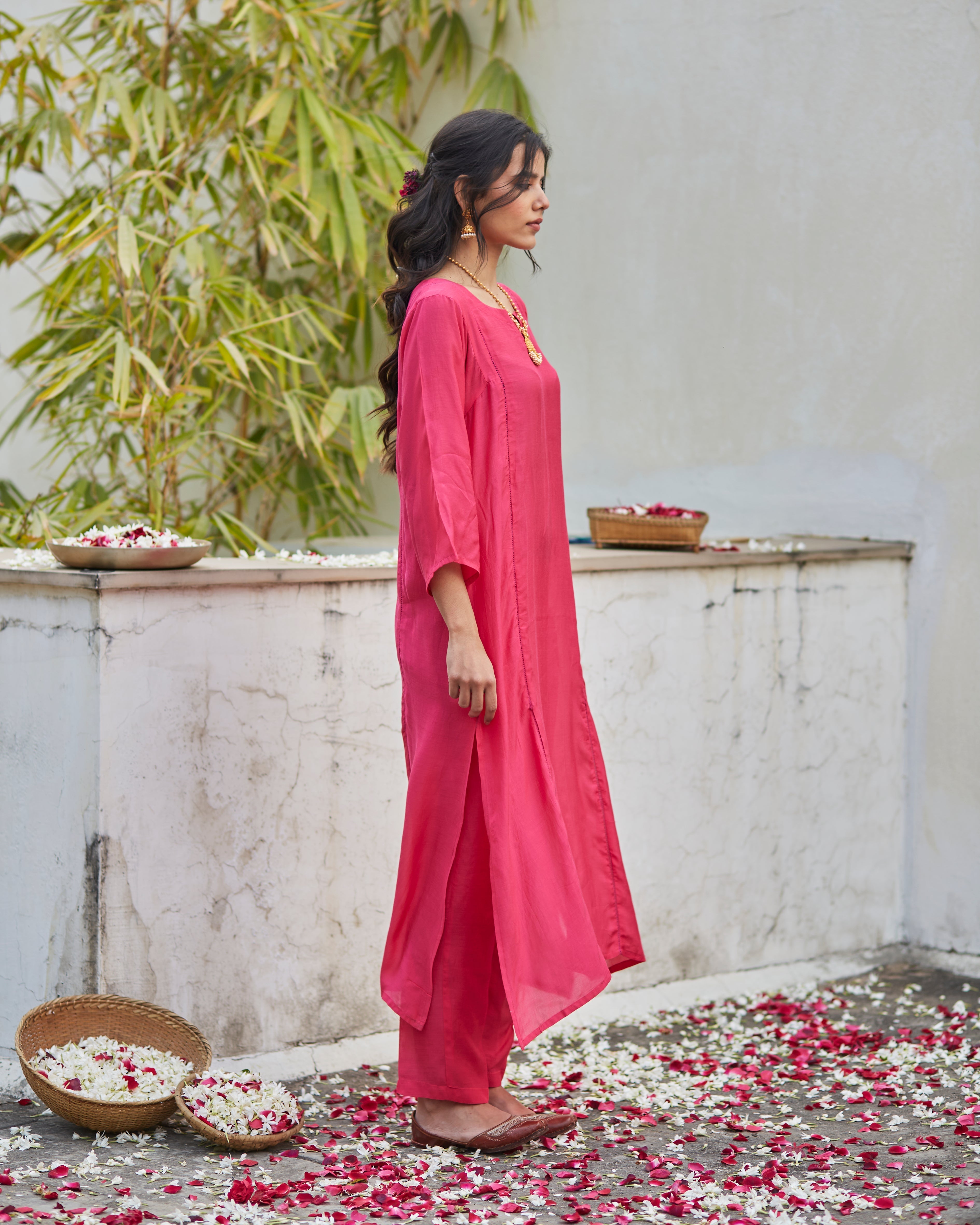 Roseate Kurta Set