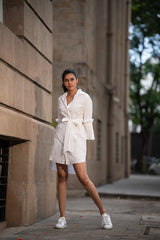 White Shirt Dress