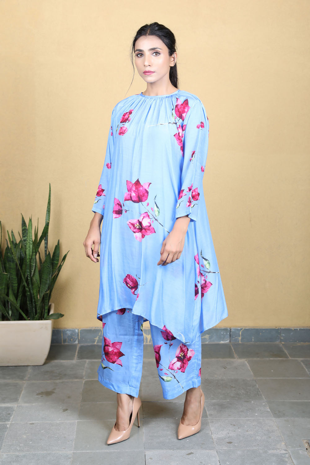 Kurta Set - Powder Blue