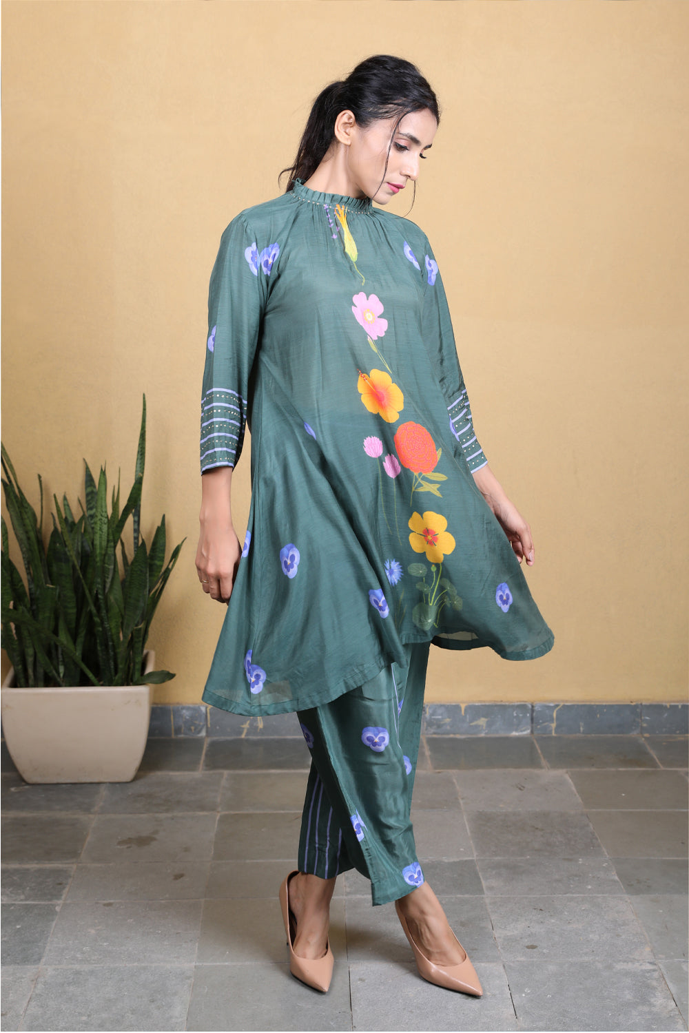 Kurta Set - Green