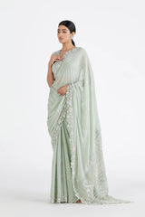 Pista Tara Saree