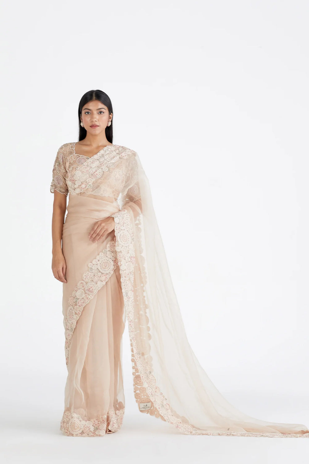 Gulabi Sakura Vrit Saree