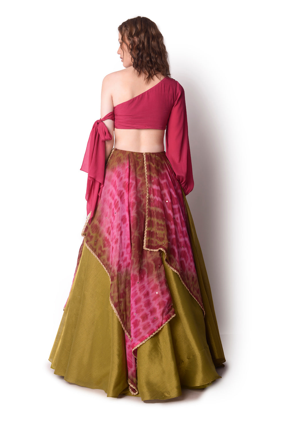 Multi-Colour Lehenga Set