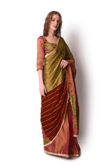 Multi-Colour Saree Set